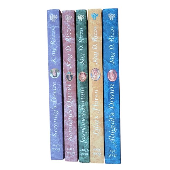 5 Kay D Rizzo Historical Fiction Paperback Books Christian Romance SERENITY INN - Picture 3 of 4